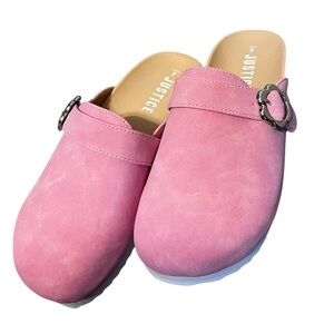 Pink Justice - Big girl size slip on